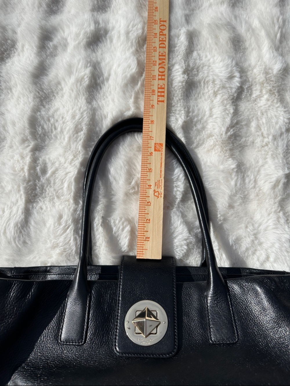 Kate spade black leather tote - Picture 11 of 15